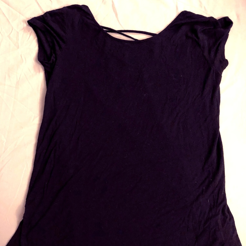 Casual Lace Black Shirt